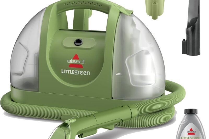 BISSELL Little Green Multi-Purpose Portable Carpet Cleaner, 1400B